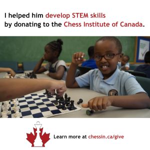 boy with glasses playing chess